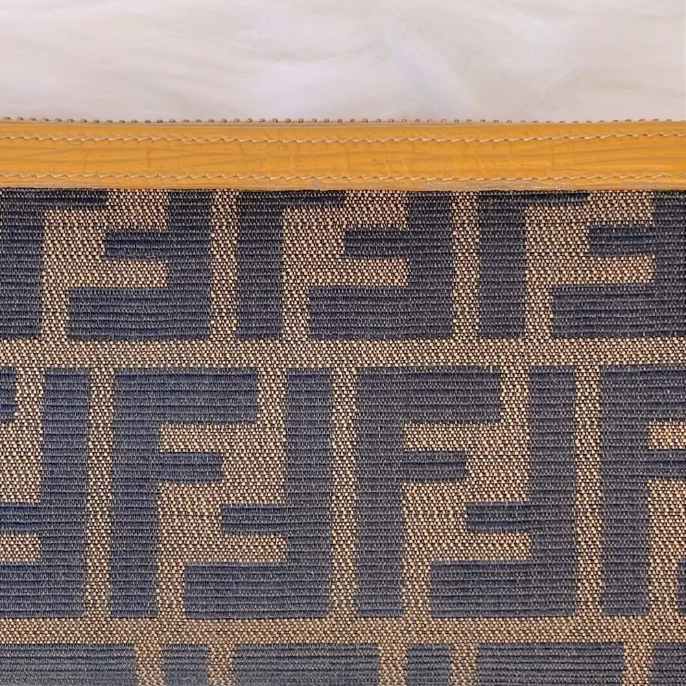 Fendi Zucca Zippy‎ Wallet